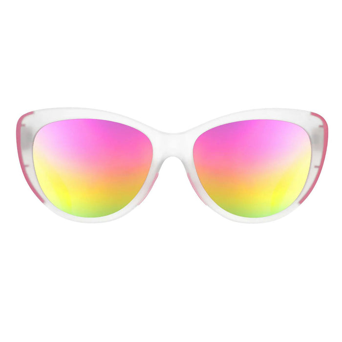 goodr glam gs sunglasses rainbow runway ready