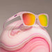goodr pop gs sunglasses living in a material swirl