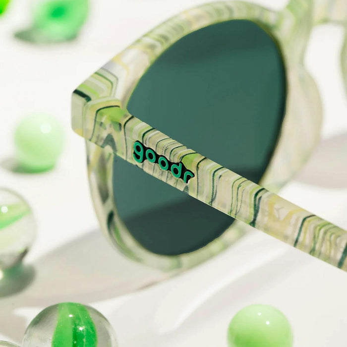goodr carls circle g sunglasses marble arts master