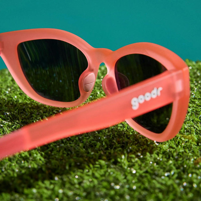 goodr cheetah gs sunglasses zoomies in blush