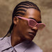 goodr deco gs sunglasses bubblegum socialite