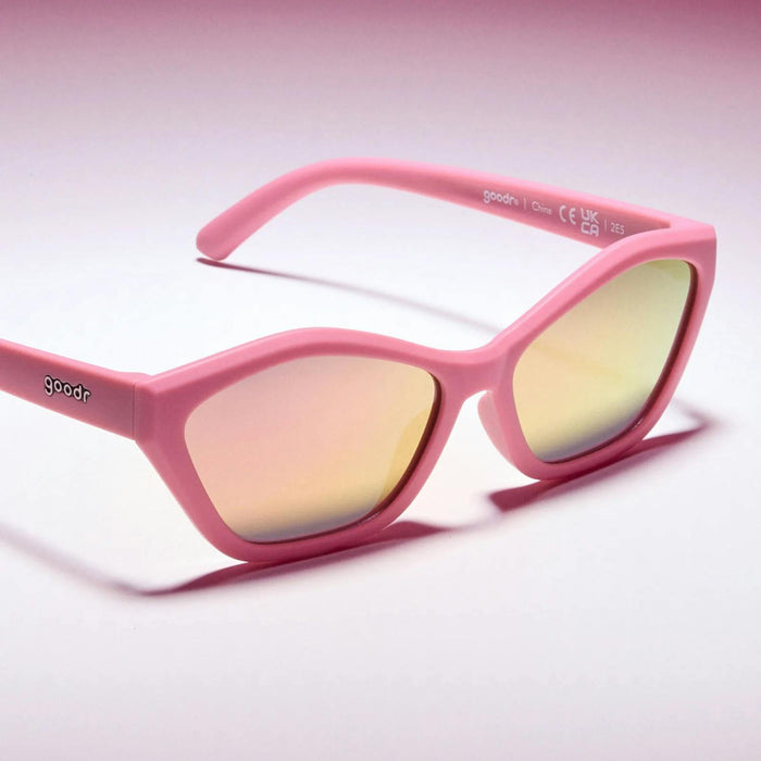 goodr deco gs sunglasses bubblegum socialite