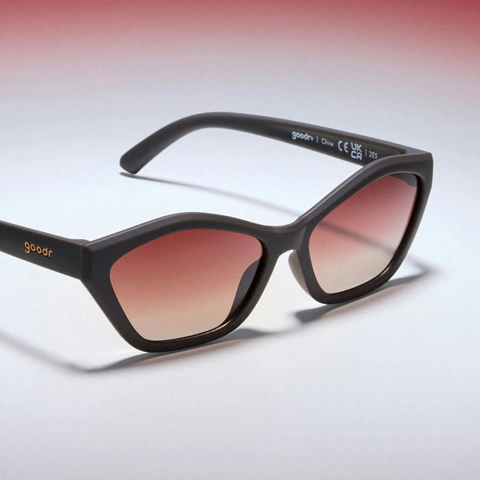 goodr deco gs sunglasses walnut wonderland