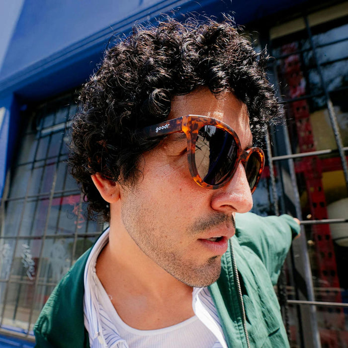 goodr pano gs sunglasses mahogany martini hour