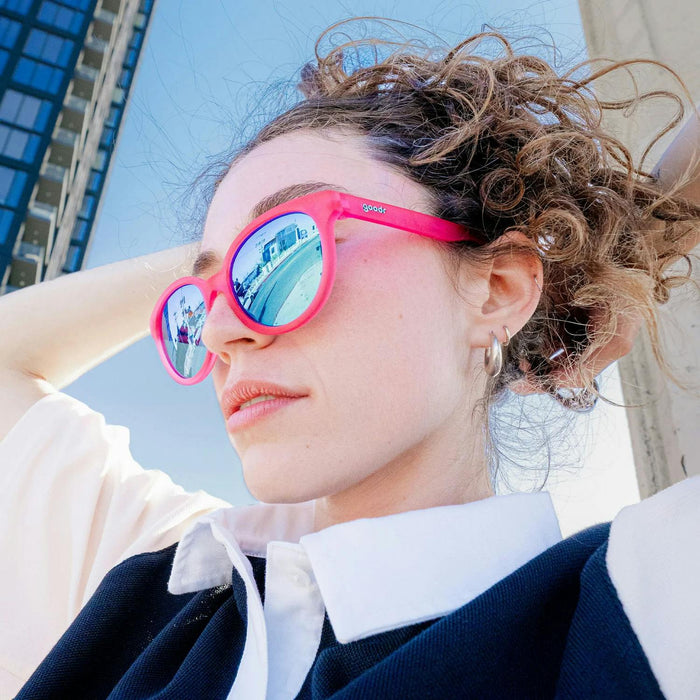 goodr pano gs sunglasses tropical plumage party