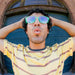 goodr pano gs sunglasses mint jelly masquerade