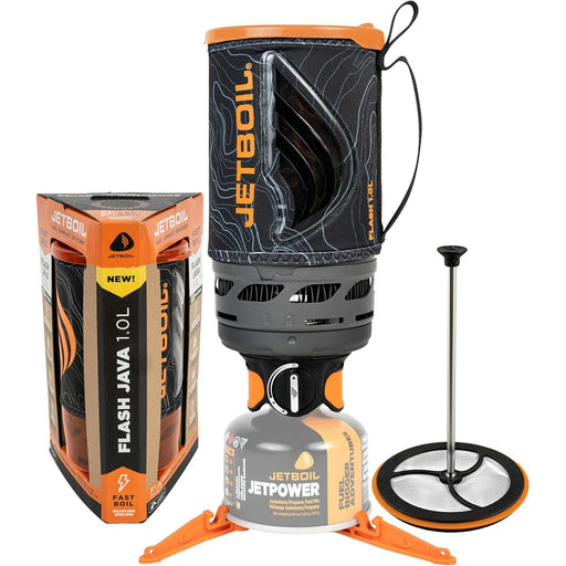 jetboil flash 10 java kit topo rapid boil system