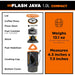 jetboil flash 10 java kit topo rapid boil system