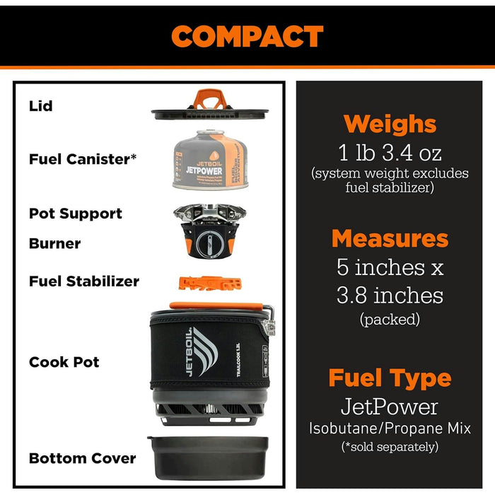 jetboil trailcook 12l sunset