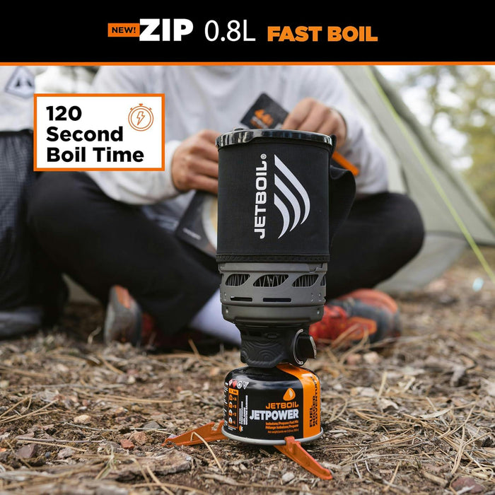 jetboil zip 08l carbon rapid boil system