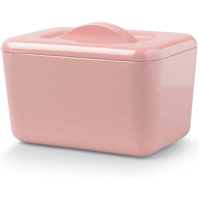 zeal melamine insulated butter dish with lid rose pink
