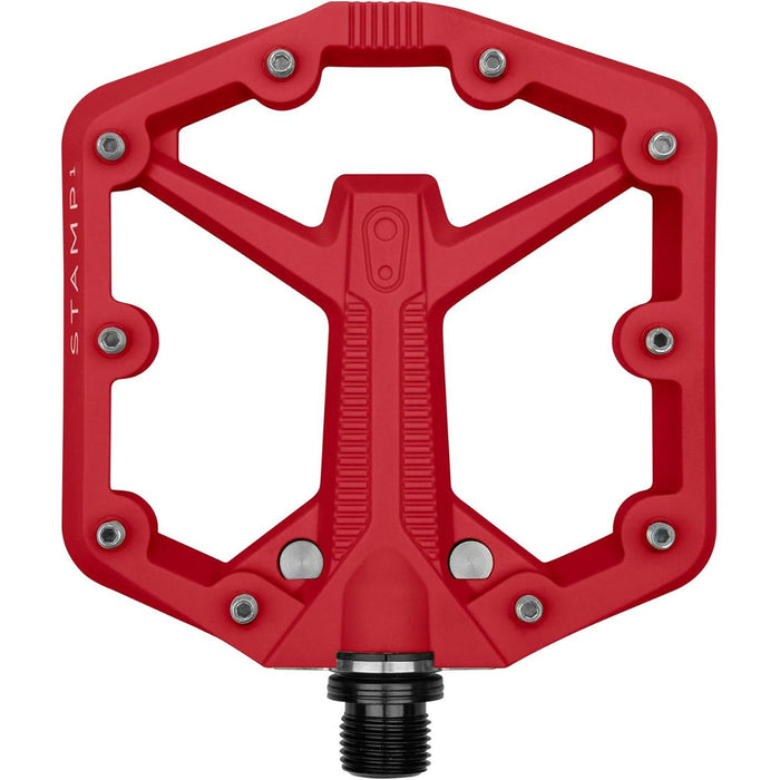 crankbrothers stamp 1 version 2 mtb pedal small red