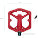 crankbrothers stamp 1 version 2 mtb pedal small red