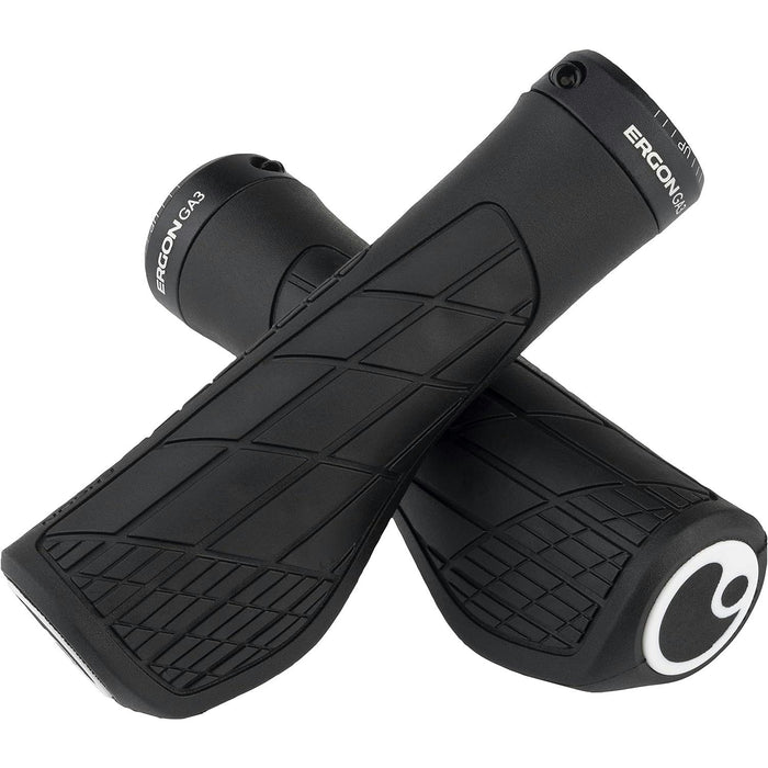 ergon ga3 bike grips black small