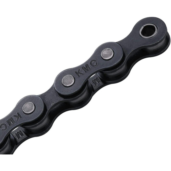kmc b1 wide single speed chain 112 link black