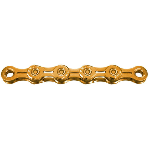 kmc x11el waxed 11 speed chain tin gold 118 link