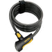onguard onguard doberman8029 keyed coil lock black 185 x 10 cm