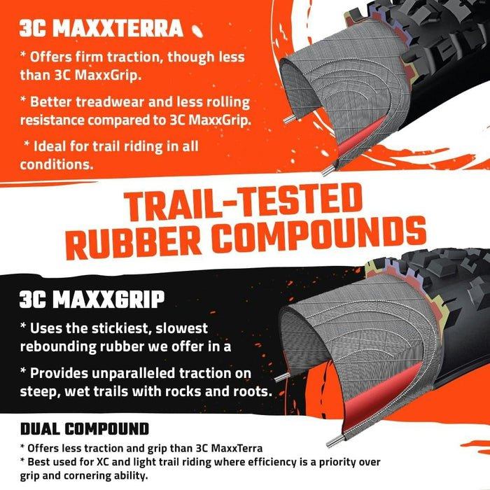 maxxis dissector 275 x 26 wt 120 tpi folding 3c maxxterra exotrblack