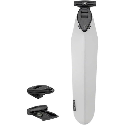 topeak flashfender bicycle rear mudguard with duofixer bracket transparent