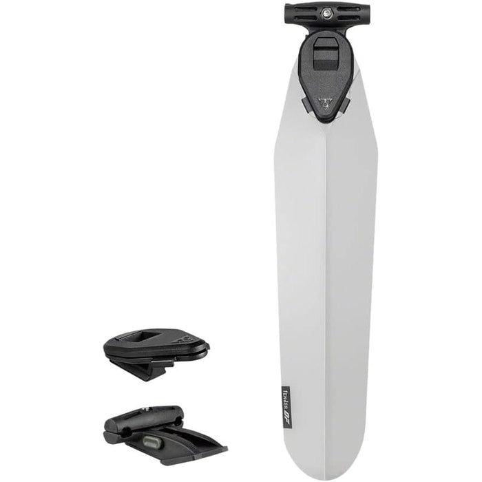 topeak flashfender bicycle rear mudguard with duofixer bracket transparent