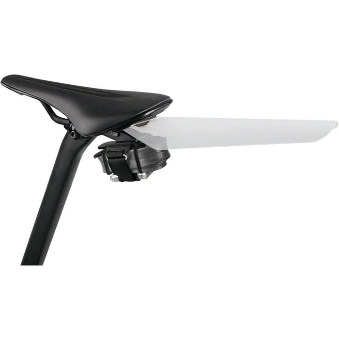 topeak flashfender bicycle rear mudguard with duofixer bracket transparent