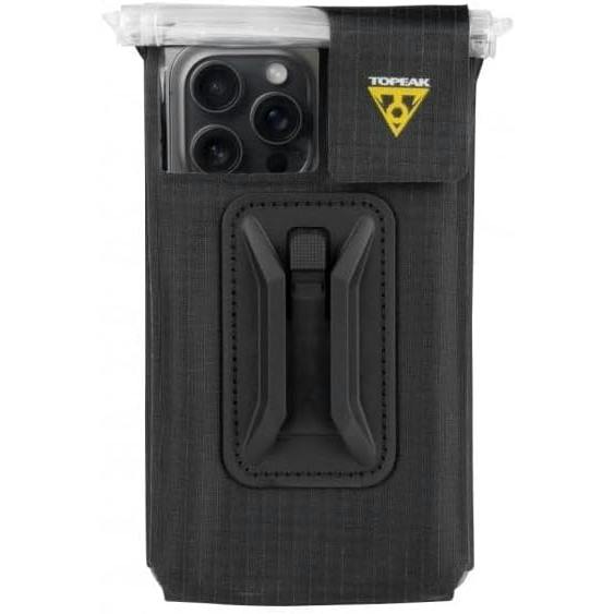 topeak phone drybag to fit up to 67 screen waterproof phone case for use on bicycle black