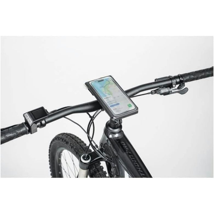 topeak phone drybag to fit up to 67 screen waterproof phone case for use on bicycle black