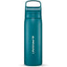 lifestraw go 20 stainless steel water filter bottle 500ml laguna teal