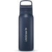 lifestraw go 20 stainless steel water filter bottle 700ml aegean sea
