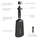 lifestraw peak series collapsible squeeze bottle 1l mountain blue