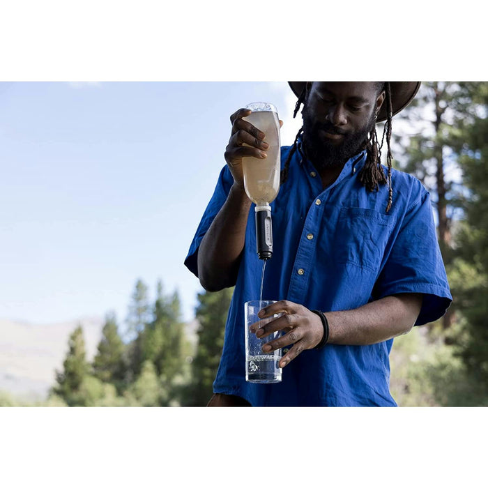 lifestraw peak series collapsible squeeze bottle 1l mountain blue