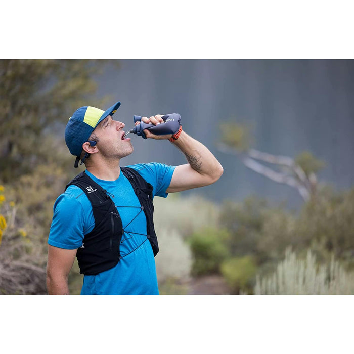 lifestraw peak series collapsible squeeze bottle 1l mountain blue