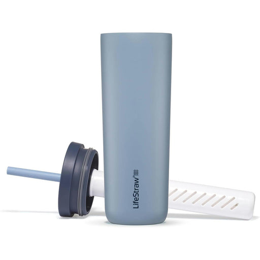 lifestraw go stainless steel tumbler 500ml icelandic blue