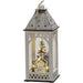 konstsmide wooden christmas lantern with church and carol singers battery with timer