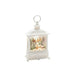 konstsmide water filled led lantern white with santa over village batterytimer alt