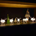 konstsmide acrylic moose light string set of 5 40 led indooroutdoor plug in 13cm
