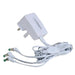 lemax accessories power adaptor 45v white 3output uk
