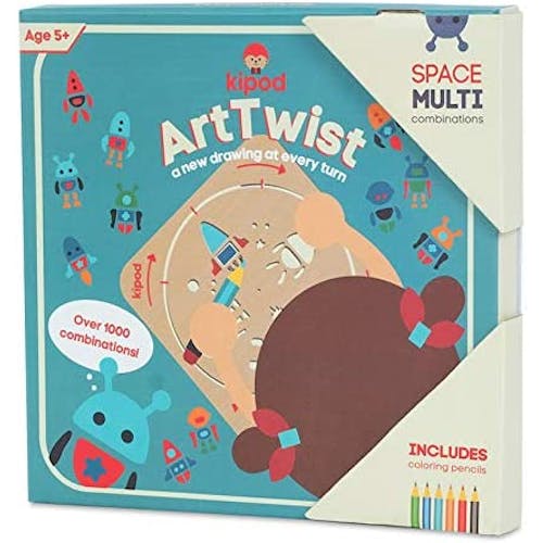 kipod artwist space stencil drawing kit