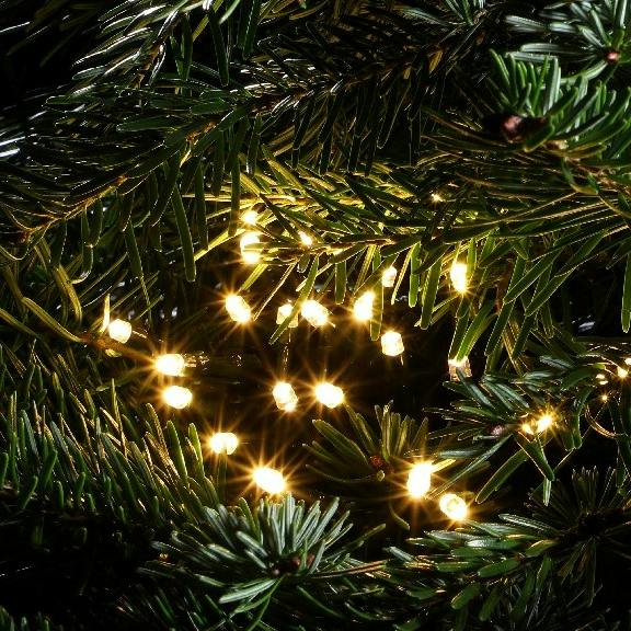 noma 720 led christmas tree lights green cable plugin with timer warm white