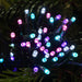 noma 360 led christmas tree lights green cable plugin with timer pastel