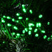 noma 120 led christmas tree lights green cable plugin with timer apple green
