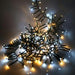 noma 960 led cluster lights multifunction plugin with timer bright whitewarm white mix