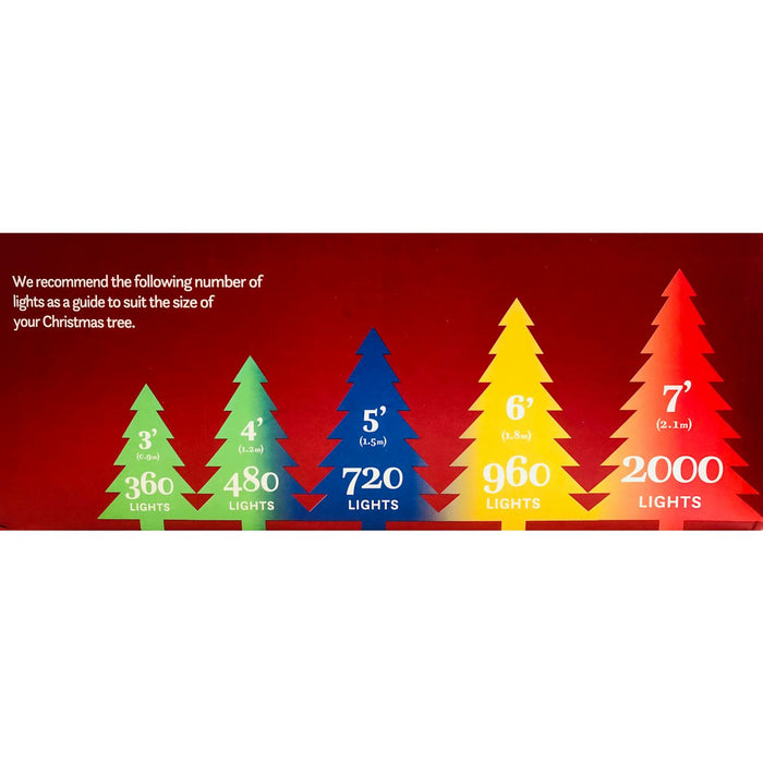 noma 2000 led cluster lights multifunction plugin with timer bright white