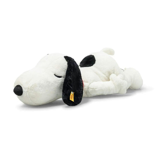 steiff large snoopy lying down 42cm