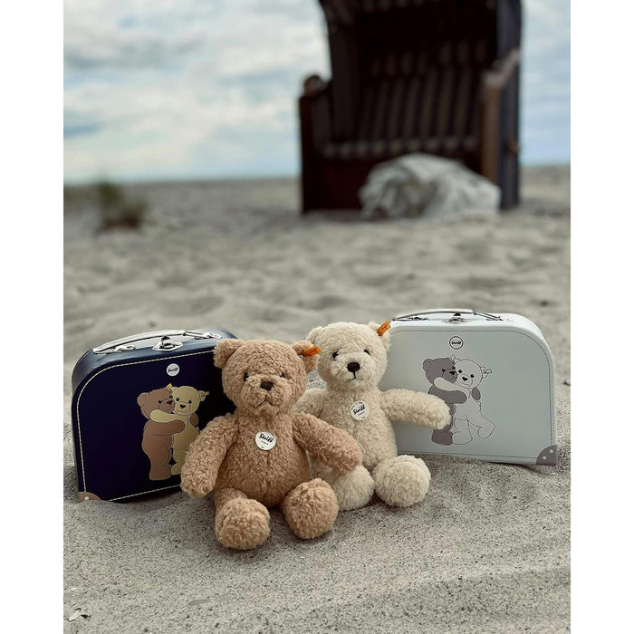 steiff ben teddy bear in suitcase