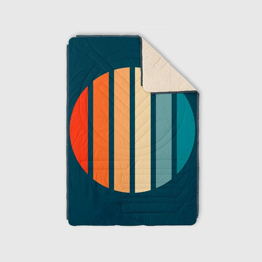 voited outdoor blanket cloudtouch sunset stripes