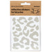 Bike Reflector Stickers : White Leopard Bookman