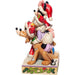 disney traditions piled high with holiday cheer mickey and friends figurine 15cm