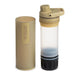 Grayl ULTRAPRESS Water Filter Purifier Bottle : Desert Tan GRAYL