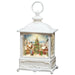 Grade B Warehouse Second - Snowing LED Lantern : USB or Battery : Timer : Christmas Market Konstsmide